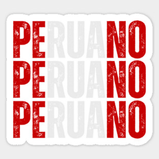 Peru flag, peruvian flag Magnet