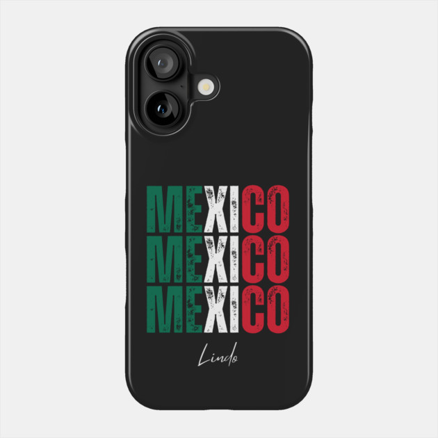 Mexico flag, mexican flag Phone Case by eka123