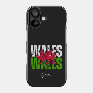 Wales flag, Welsh flag Phone Case