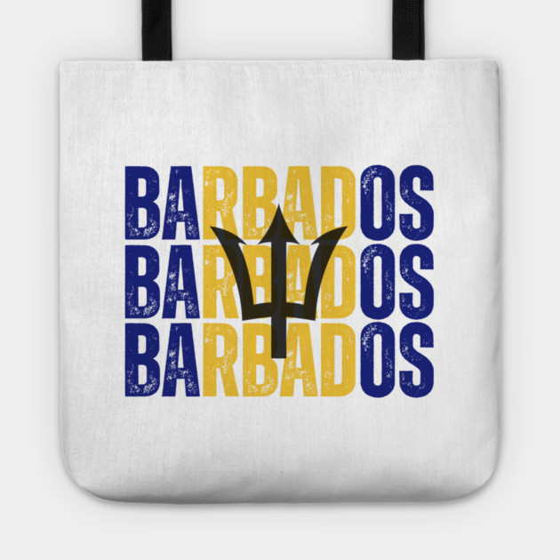Barbados flag, barbadian flag Tote by eka123