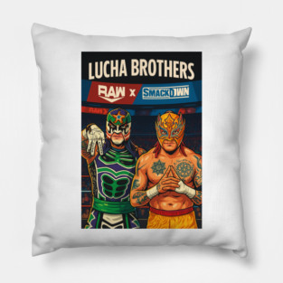 Lucha Kings Penta & Rey Fénix Pillow