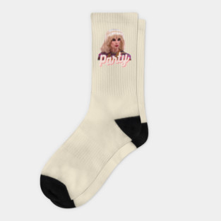 Vintage Drag Queen Look Socks