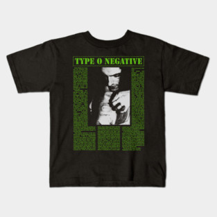 Type O Negative - Magzine Fanmade Kids T-Shirt