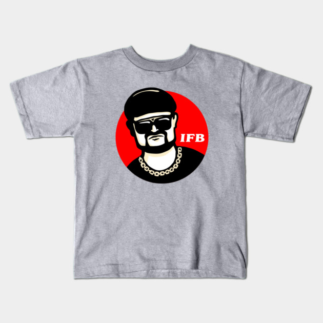 Ibiza Final Boss IFB Kids T-Shirt by dumbshirts