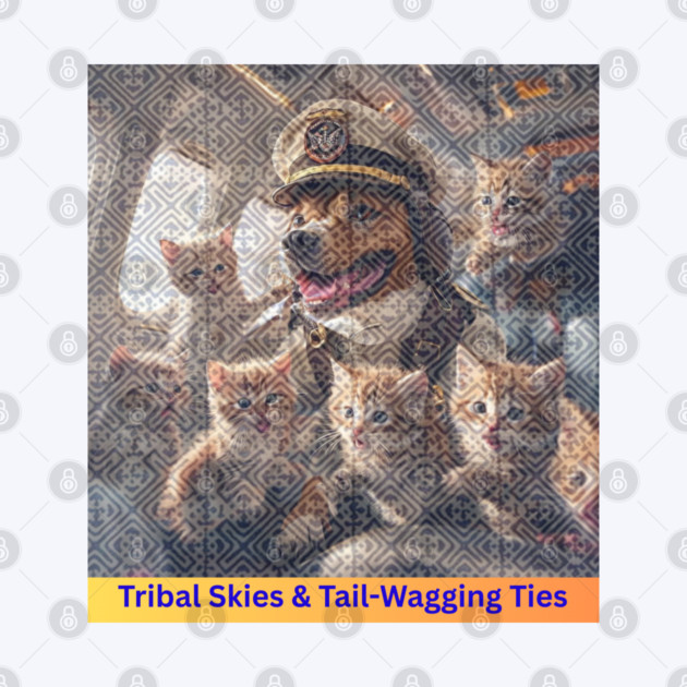 Tribal Skies & Tail-Wagging Ties by Pimcolle