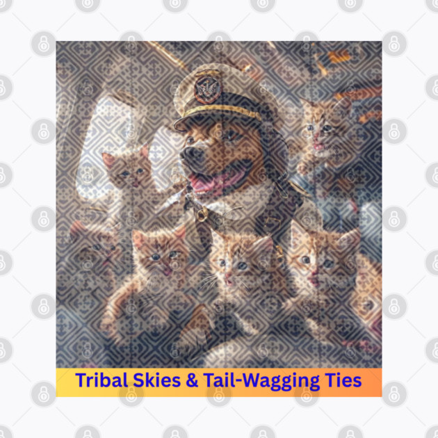 Tribal Skies & Tail-Wagging Ties by Pimcolle