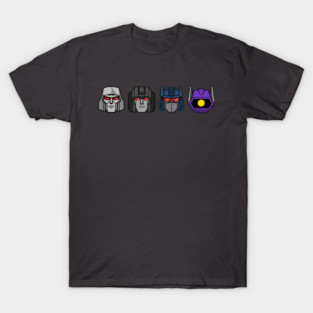 Decepticon Squad (Classic Lineup) Megatron, Starscream, Soundwave, Shockwave T-Shirt