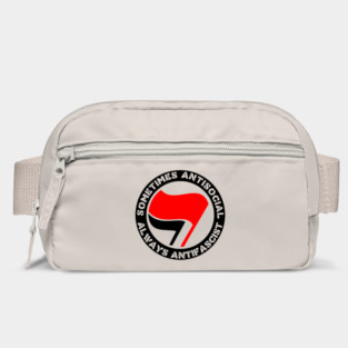 Sometimes Antisocial, Always Antifascist - Antifa, Socialist, Leftist Bag