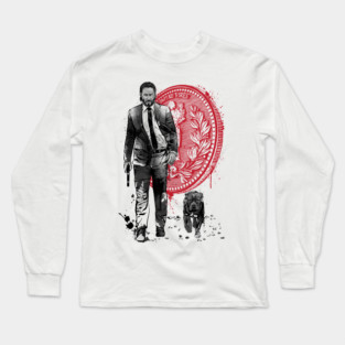 Lone Hitman and Cub Long Sleeve T-Shirt