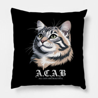 All Cats Are Beautiful  Pets Animals Kitten Cats Pillow