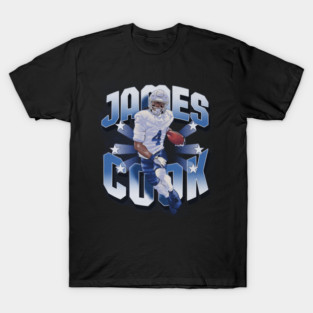 James Cook Buffalo Player Name T-Shirt