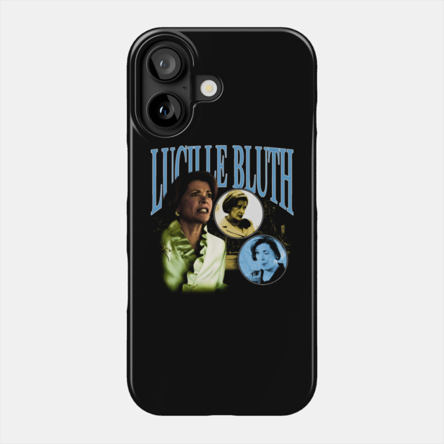 Lucille Bluth Bootleg // Vintage Collage Fan Art // Halftoned Phone Case by Tv Moments