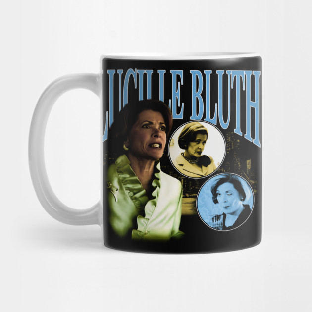 Lucille Bluth Bootleg // Vintage Collage Fan Art // Halftoned by Tv Moments