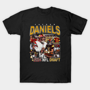 Jayden Daniels Vintage Bootleg T-Shirt