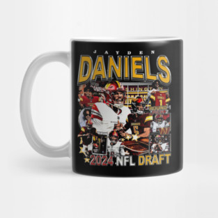 Jayden Daniels Vintage Bootleg Mug