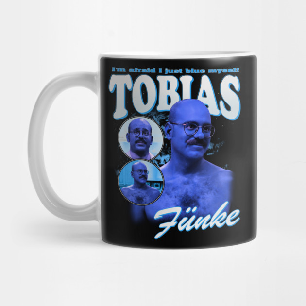 Tobias Fünke Bootleg // Vintage Collage Fan Art // I Just Blue Myself // Halftoned by Tv Moments