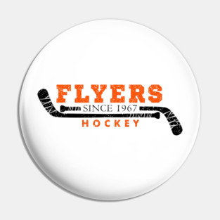 Vintage Retro Philadelphia Flyers Pin