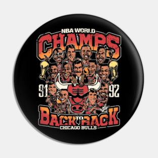 Chicago NBA World Champs Pin