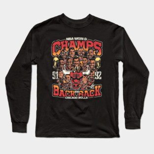 Chicago NBA World Champs Long Sleeve T-Shirt