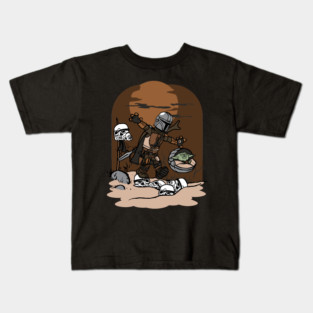 Mando and The Kid Kids T-Shirt