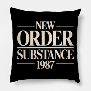Funny New Order Substance 1987 Pillow