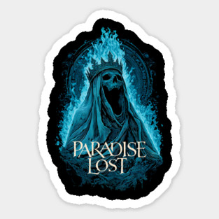 Ghosts of the Crown – Paradise Lost Gothic Flame Mourner Sticker
