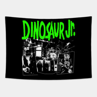 Vintage 90s Style Indie Band Tapestry