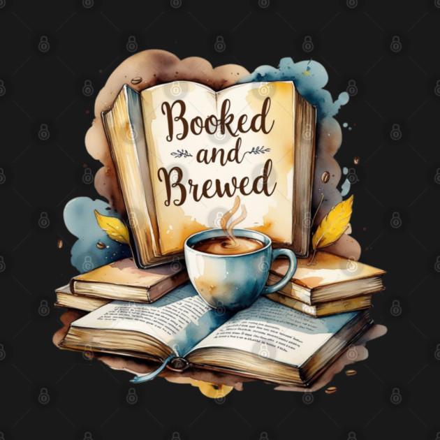 Booked and Brewed Coffee Fueled Bookworm Life by SR8891