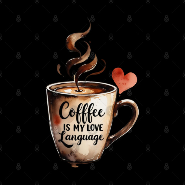 Books Coffee Is My Love Language and Passion by SR8891