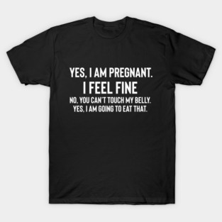 Funny Pregnancy, New Mom Funny First Time As a Mom T-Shirt