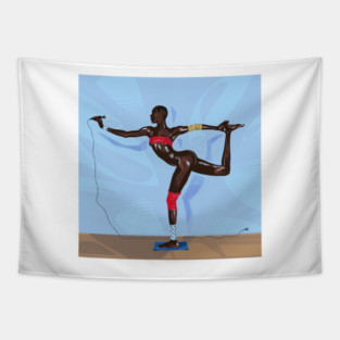 Grace Jones Island Tapestry