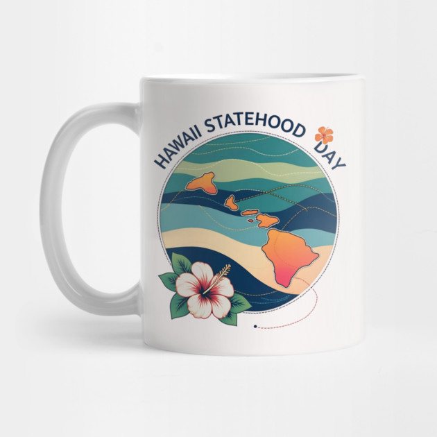 Celebrate Hawaii Statehood Day by stitchloom