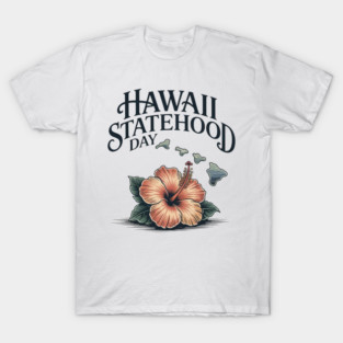Hawaii '59 A Legacy Woven – Statehood DAY T-Shirt