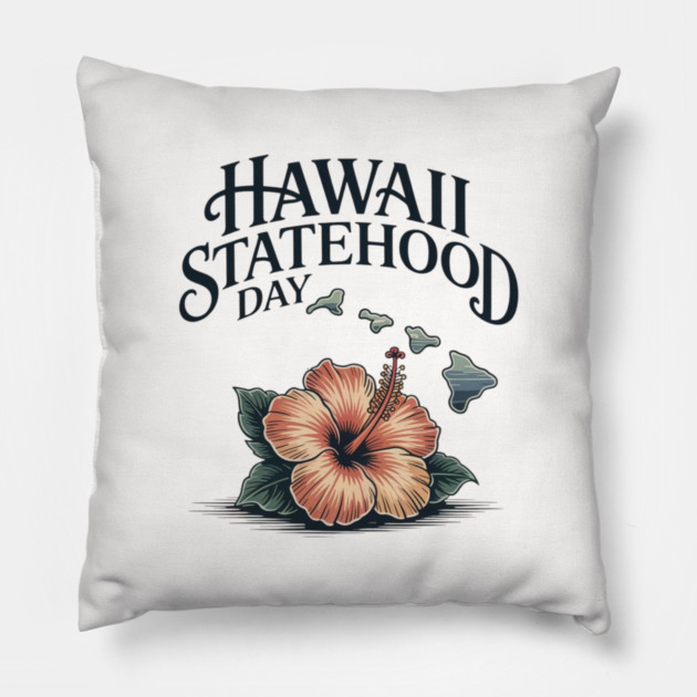 Hawaii '59 A Legacy Woven – Statehood DAY Pillow by stitchloom