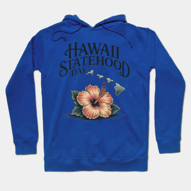 Hawaii '59 A Legacy Woven – Statehood DAY Hoodie by stitchloom