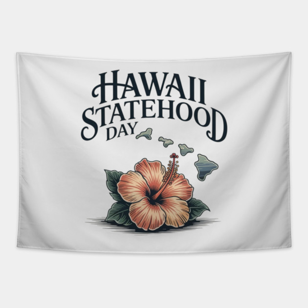 Hawaii '59 A Legacy Woven – Statehood DAY Tapestry by stitchloom