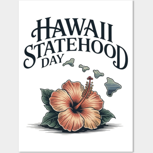 Hawaii '59 A Legacy Woven – Statehood DAY Wall Art by stitchloom