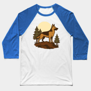 German Shepherd Baseball T-Shirt