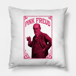 PINK FREUD – Psychoanalysis in Style Pillow