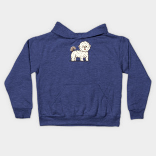 Bichon Frise Kids Hoodie