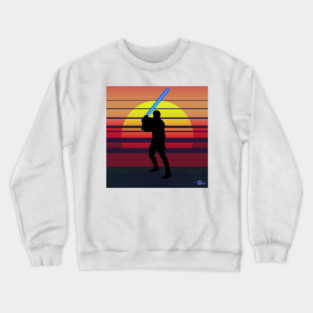 obi wan sun Crewneck Sweatshirt