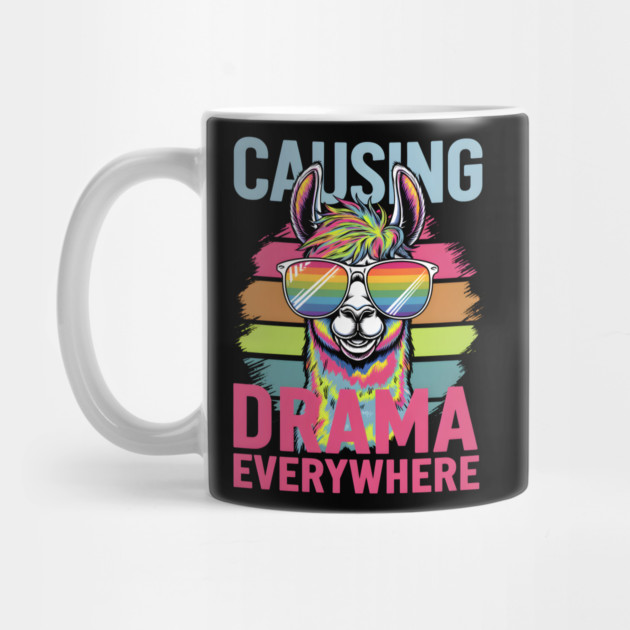Causing Drama Everywhere Llama by MakerMind8.2