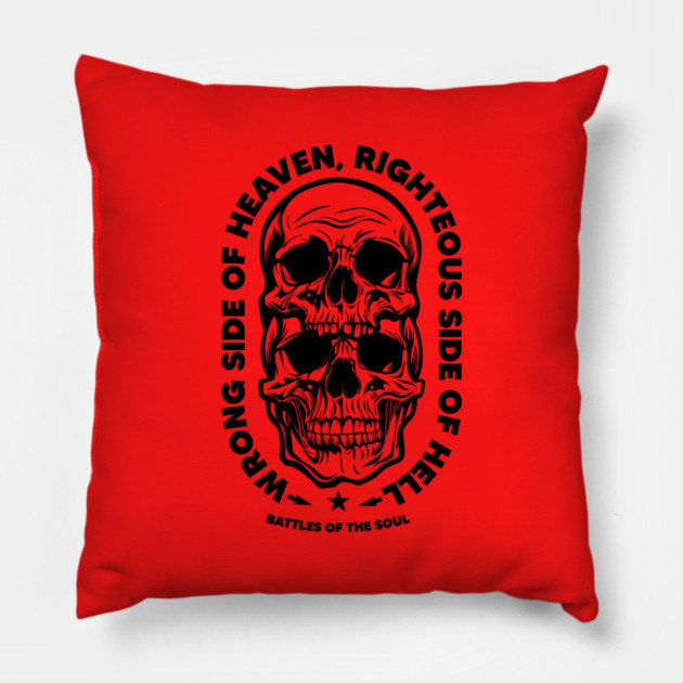 WRONG SIDE OF HEAVEN Pillow by artslaves