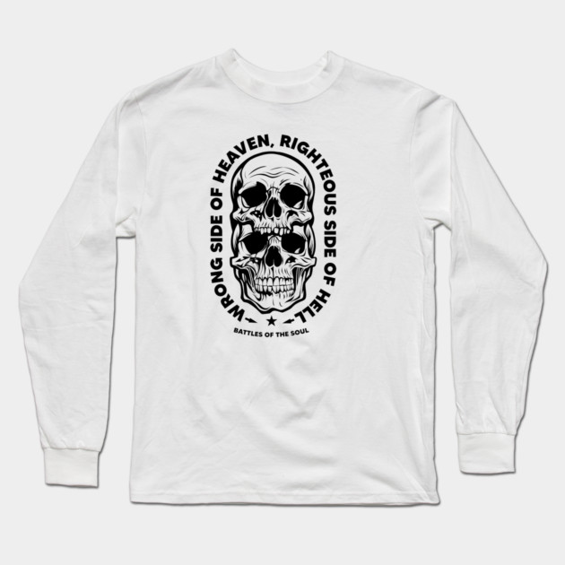 WRONG SIDE OF HEAVEN Long Sleeve T-Shirt by artslaves