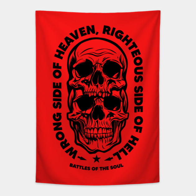 WRONG SIDE OF HEAVEN Tapestry by artslaves
