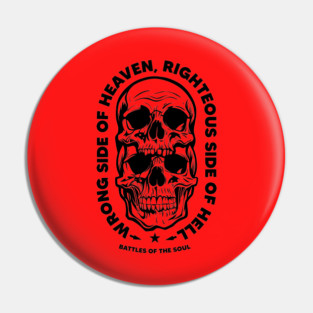 WRONG SIDE OF HEAVEN Pin