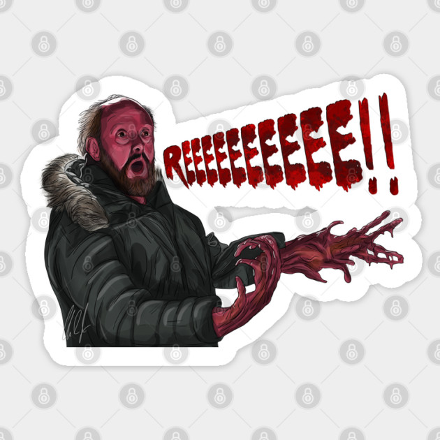The Thing: It Isn't Bennings Sticker by 51Deesigns