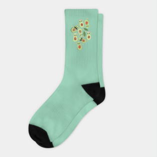 Stylish Avocados Socks