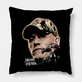 John Cena Big Face Signature Pillow