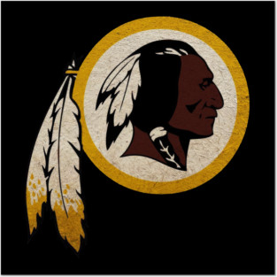 Vintage - Washington Redskins Posters and Art